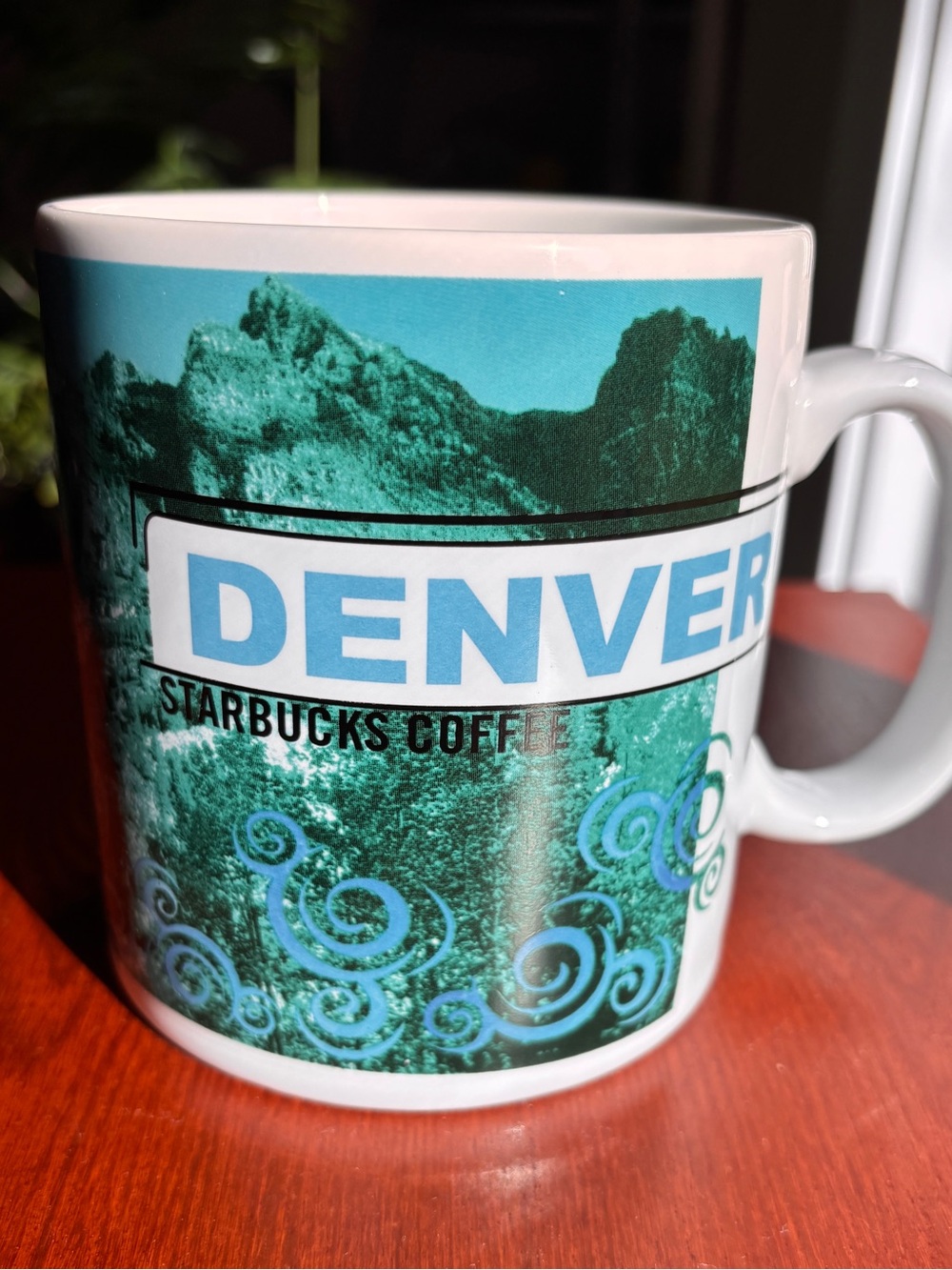Starbucks Coffee Mug Denver Oversized Vintage 1998